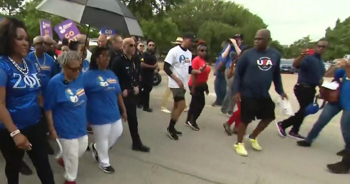 Opal Lee, the Grandmother of Juneteenth, leads annual Walk for Freedom