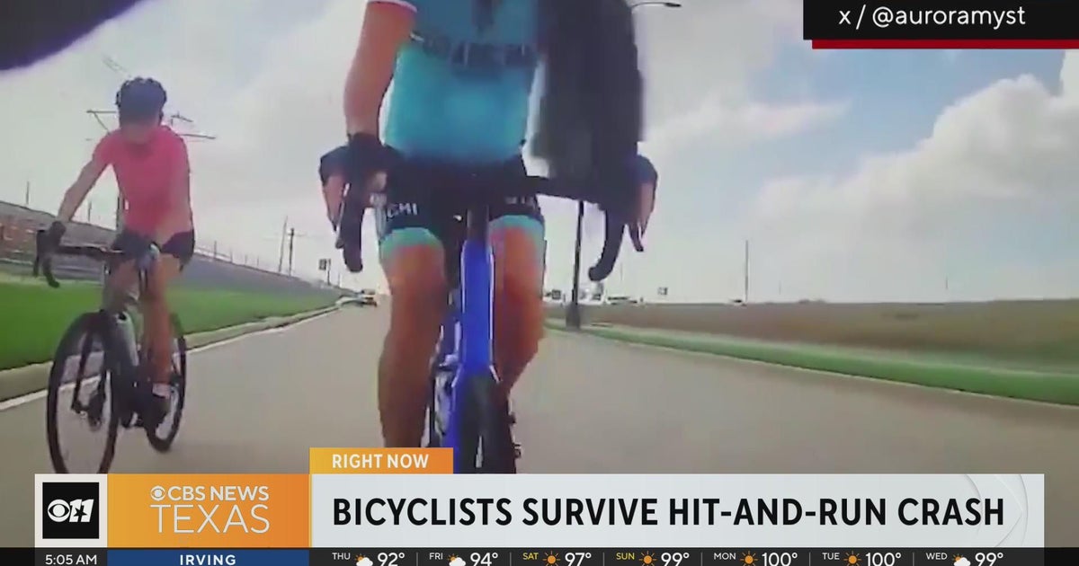 Bicyclists survive being hit, ran over by suspected drunk driver in(02)