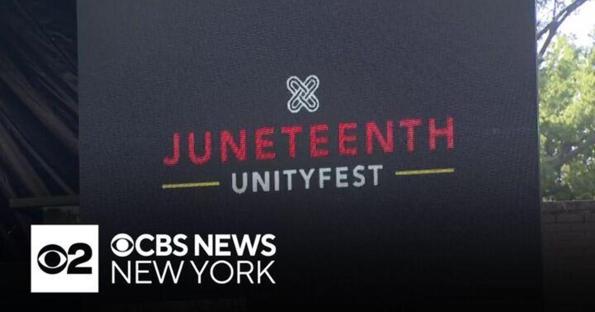 Juneteenth Unityfest Events Held Across New York City - CBS New York