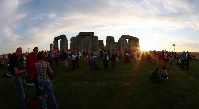Summer solstice at Stonehenge 