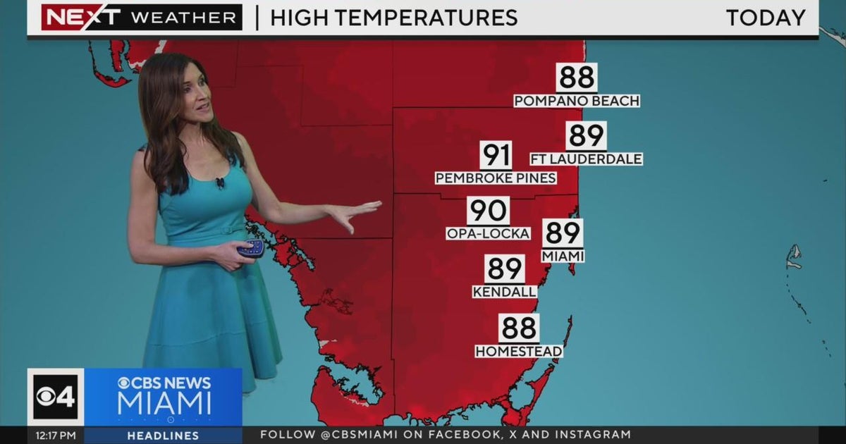 South Florida Weather for Friday 6/21/2024 12PM - CBS Miami