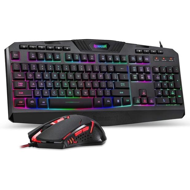 Redragon S101 gaming keyboard and mouse value combo set 