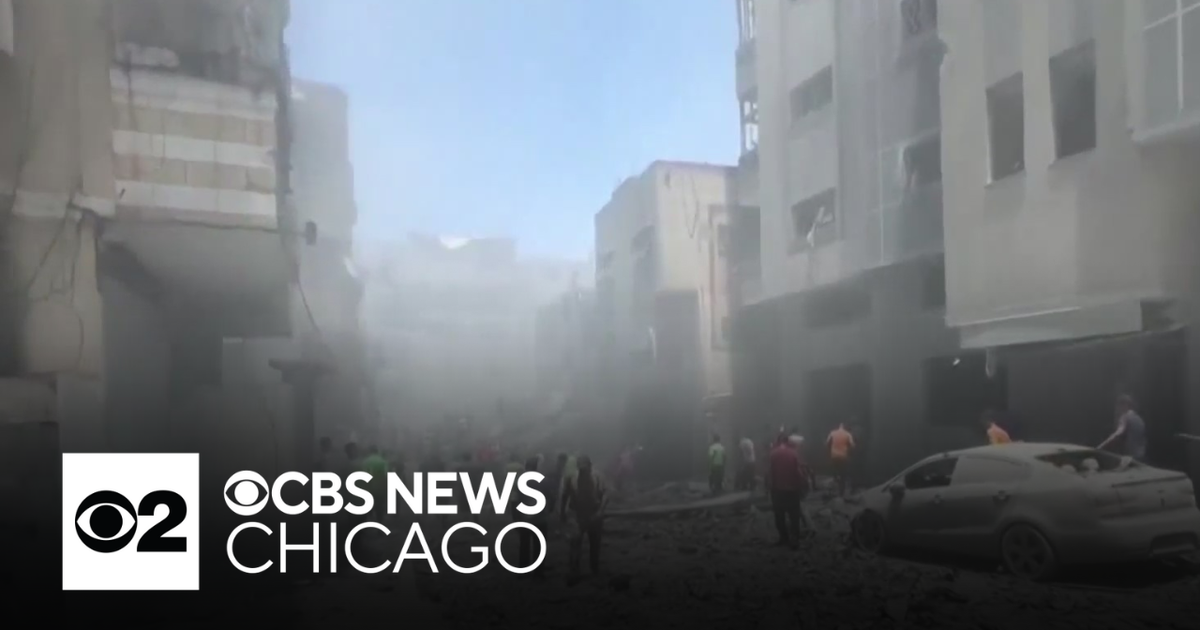 Dozens killed in Israeli airstrikes in Northern Gaza - CBS Chicago