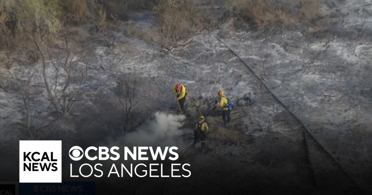 Firefighters gain upper hand on brush fire burning near Costa Mesa ...