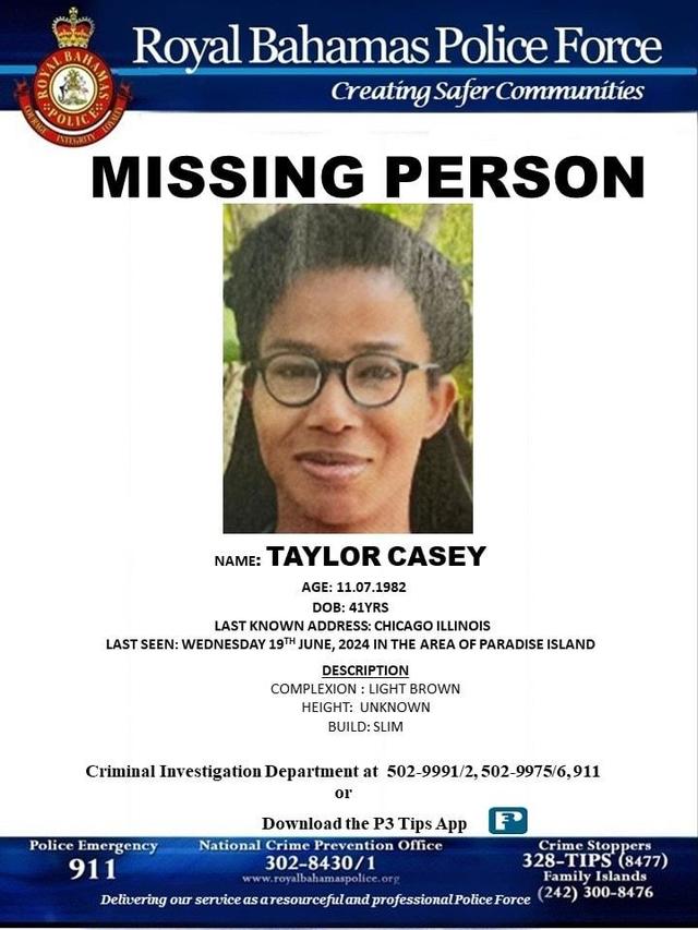 Mystery Surrounds Disappearance of Chicago Woman, Taylor Casey, in the Bahamas