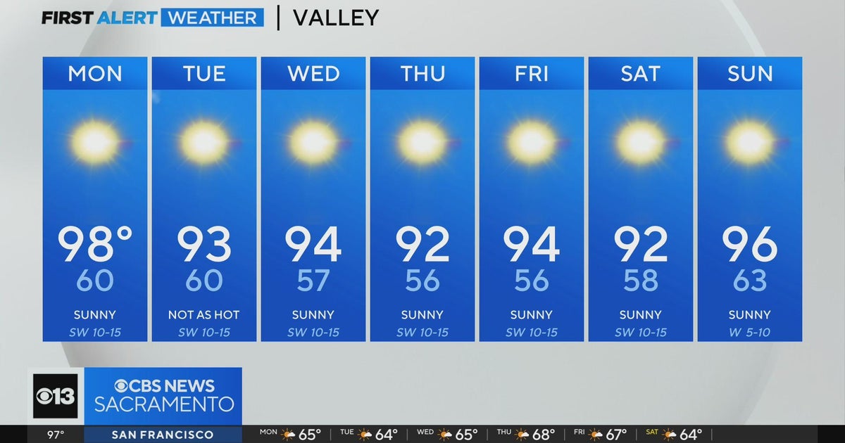 Sunday evening weather forecast - June 23, 2024