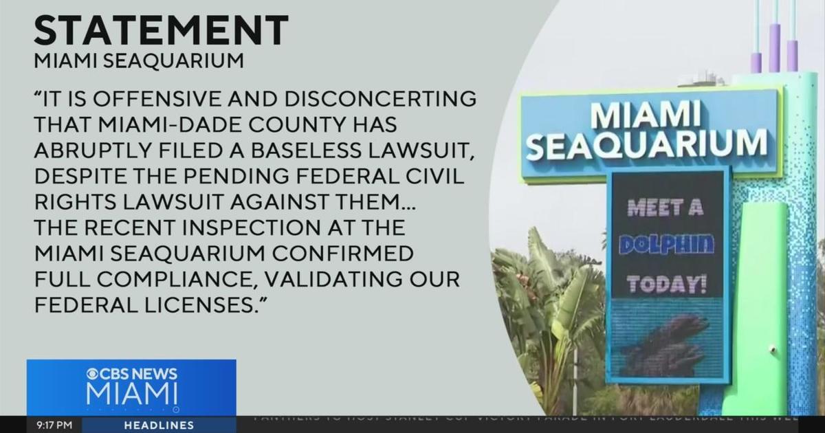 Miami-Dade files eviction lawsuit against Seaquarium