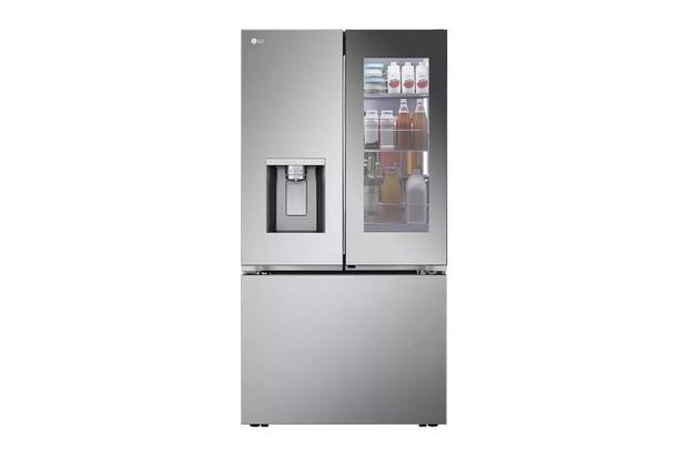 LG 26 cu. ft. Smart Mirror InstaView Counter-Depth MAX French Door Refrigerator 