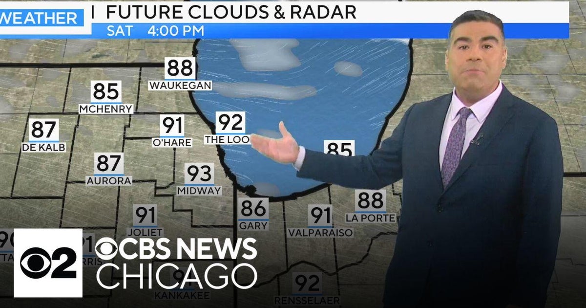 Some rain and sunshine this weekend - CBS Chicago