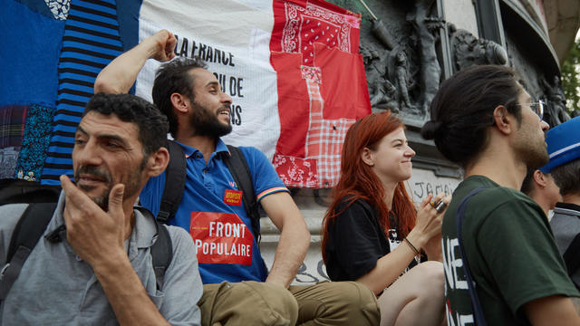Protest Against The National Rally Party In Paris 