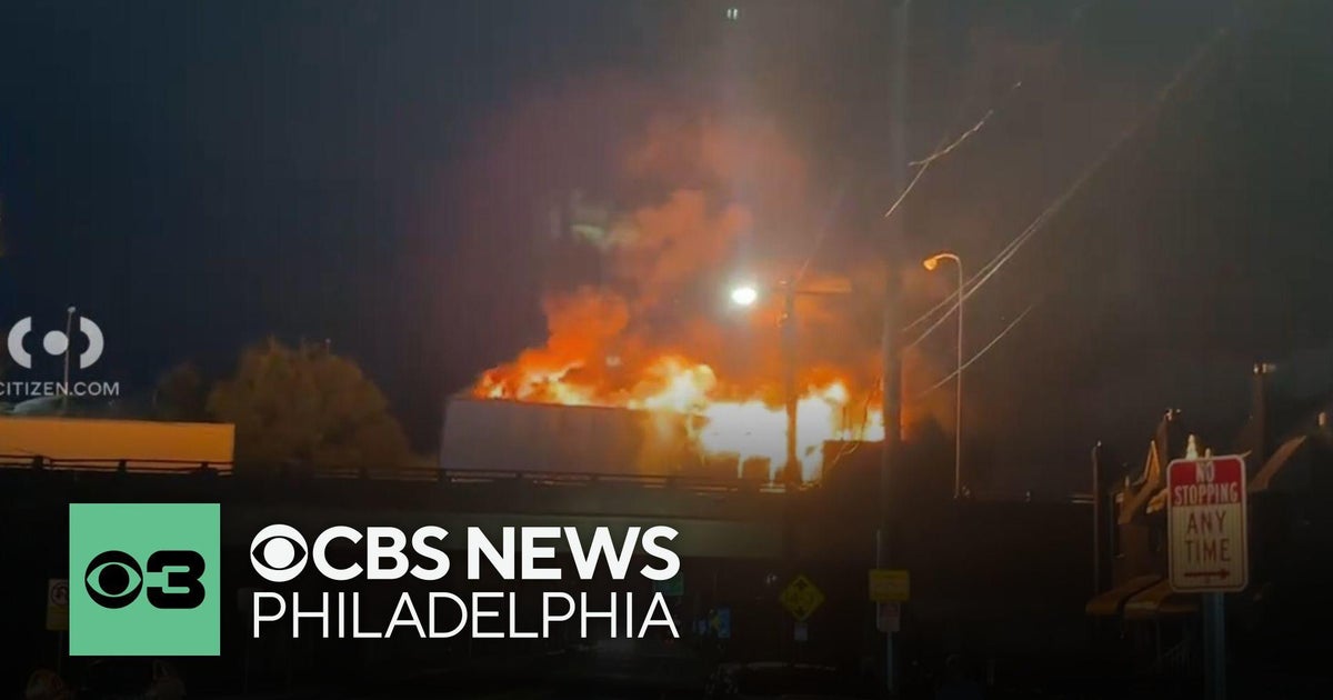 I-95 southbound blocked after tractor-trailer fire in Philadelphia ...