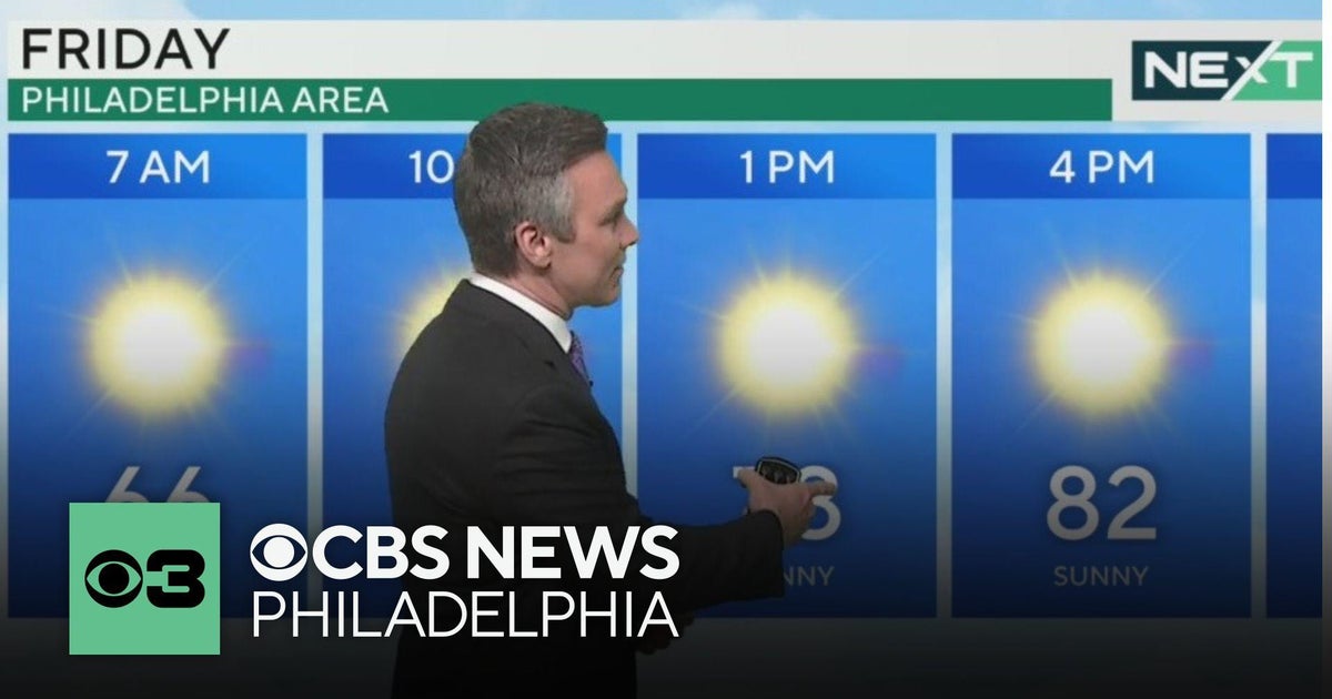 Dry and mild Friday in Philadelphia region but humidity returns this ...