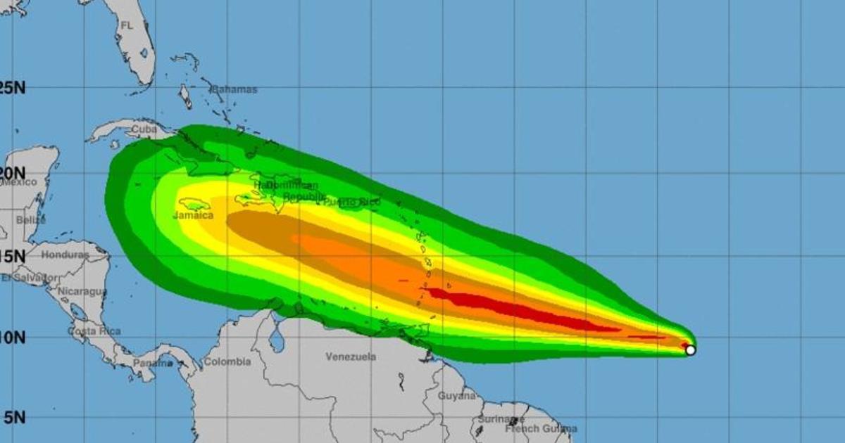Tropical Storm Beryl forms in Atlantic, forecast to strengthen into hurricane