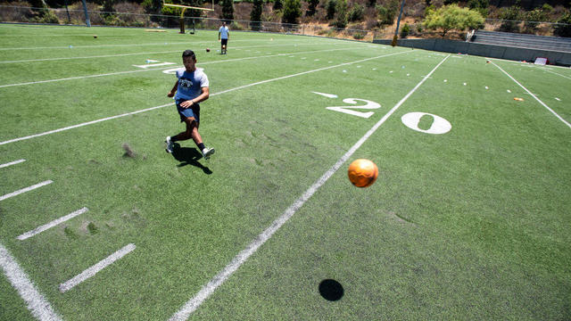 Artificial turf fields are failing in Southern California 