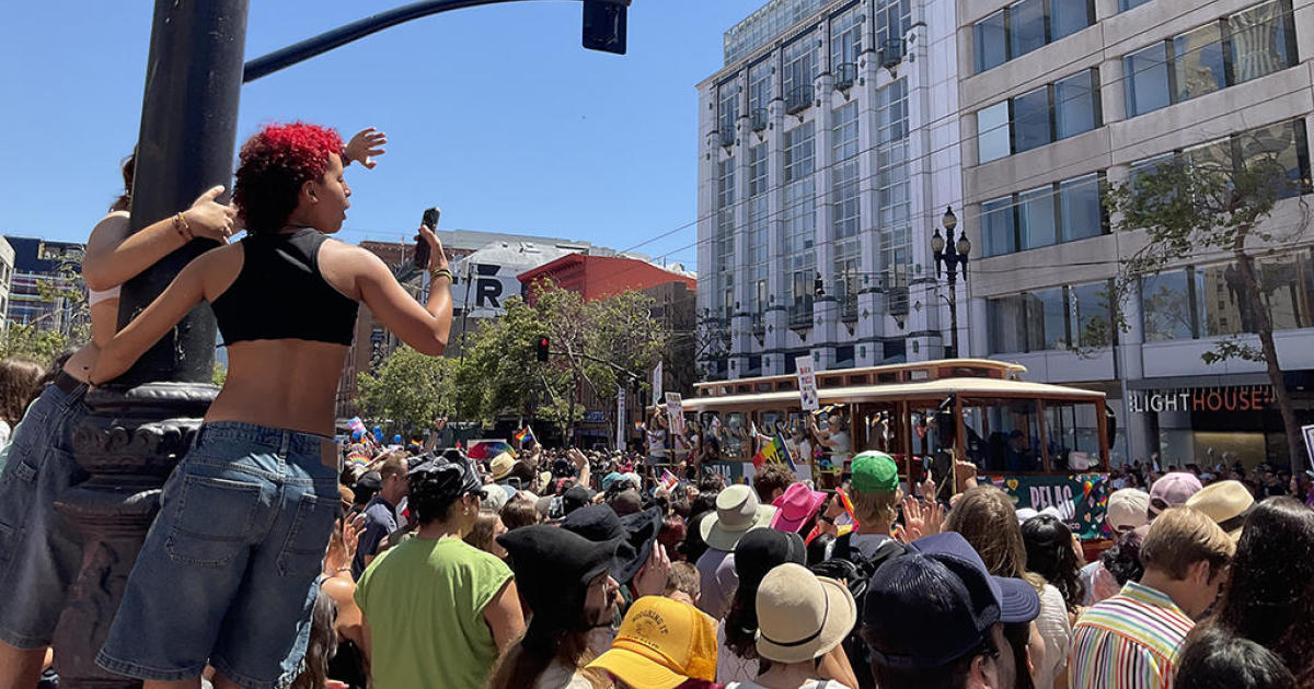 Pride Parade draws thousands of people to downtown San Francisco