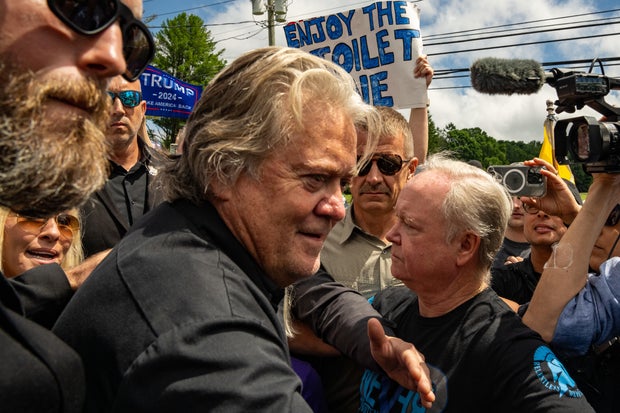 Steve Bannon Reports To Federal Prison In Connecticut