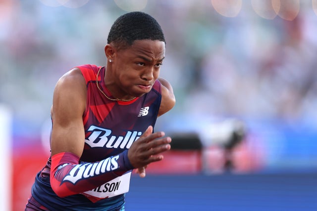 16-year-old Quincy Wilson becomes youngest American male track Olympian ever - CBS News