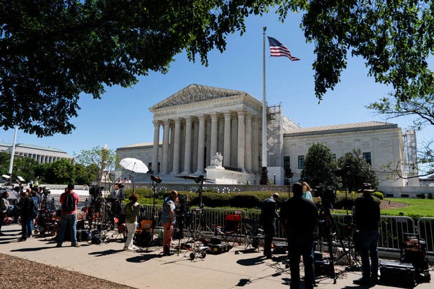 The Supreme Court in Washington, D.C., on Monday, July 1, 2024.