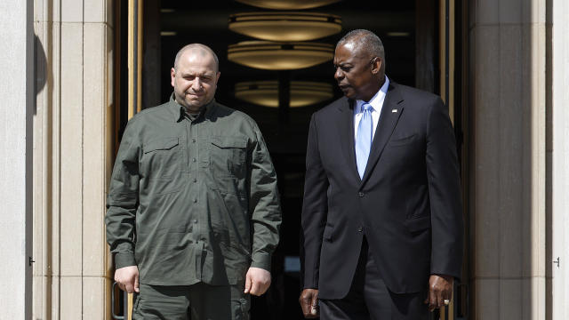 Defense Secretary Austin Hosts Ukranian Defense Minister Umerov At The Pentagon 
