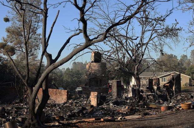 Thompson Fire Burns In Northern California 