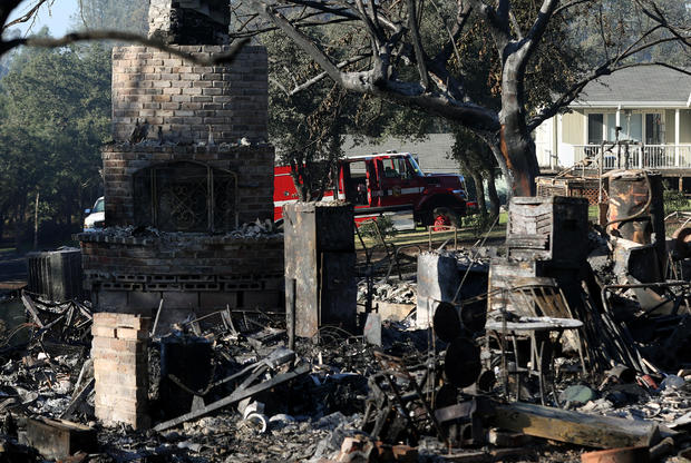 Thompson Fire Burns In Northern California 