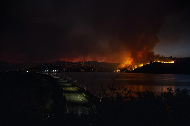 Thompson Fire Burns In Oroville 