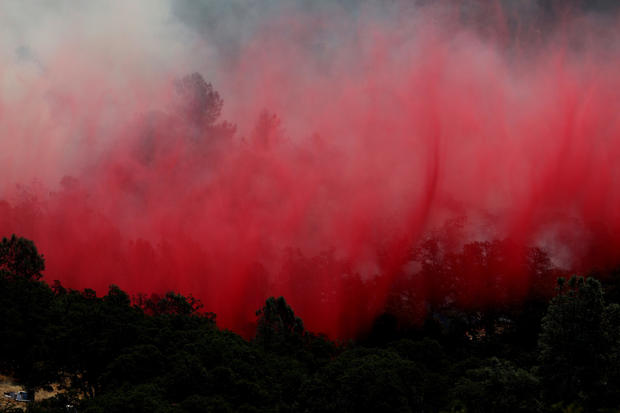 Thompson Fire Burns In Northern California 