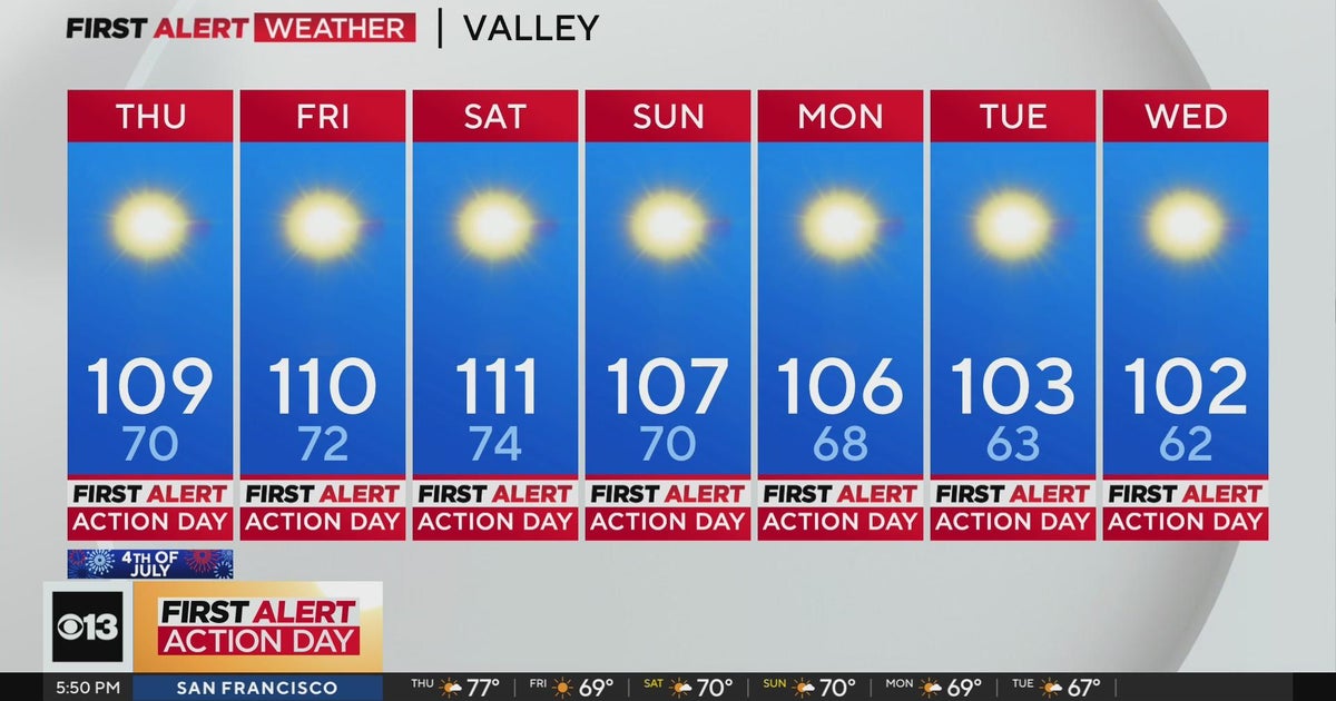 Wednesday evening weather forecast - July 3, 2024