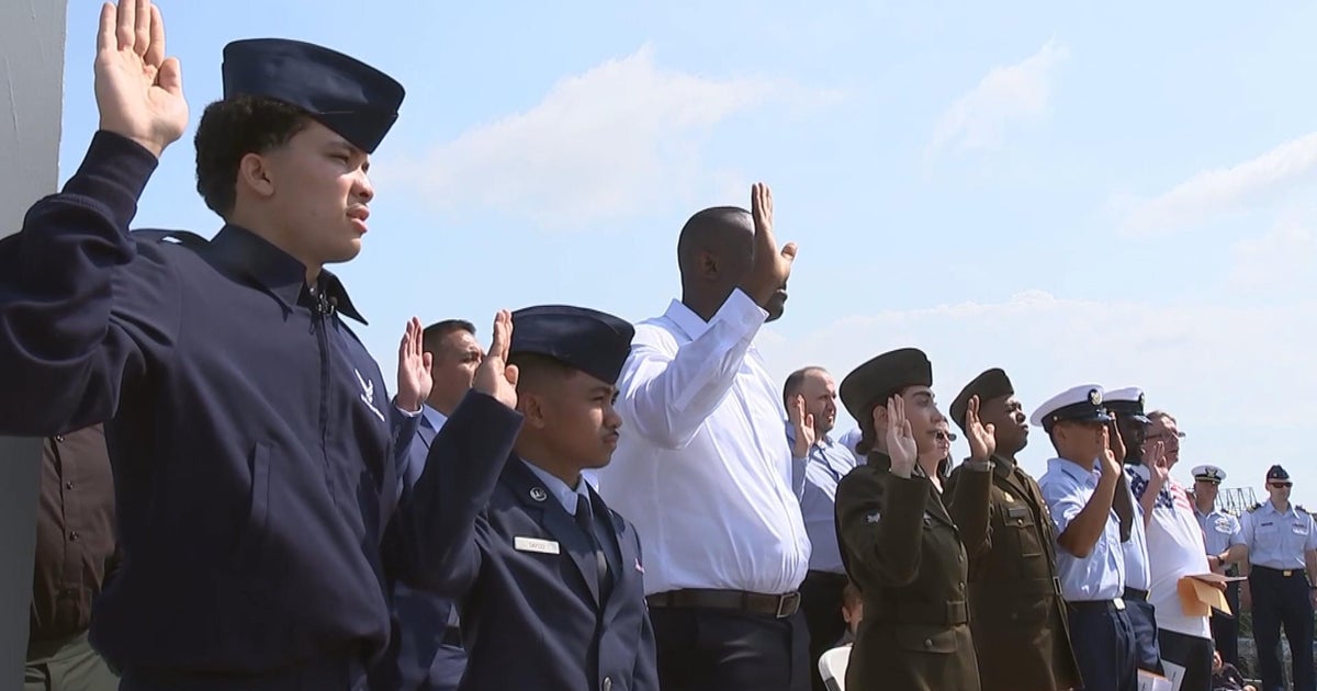 New American citizens celebrate 4th of July on USS New Jersey, America’s most decorated battleship New American citizens celebrate 4th of July on USS New Jersey, America’s most decorated battleship
