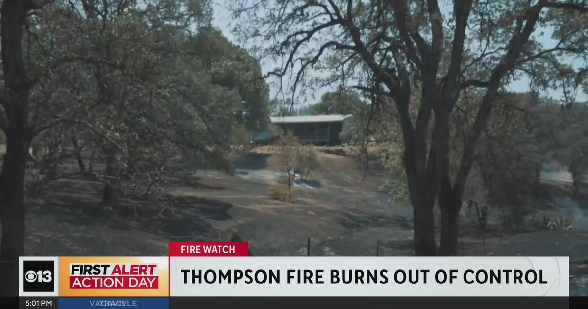 Firefighters help Butte County couple save home from Thompson Fire