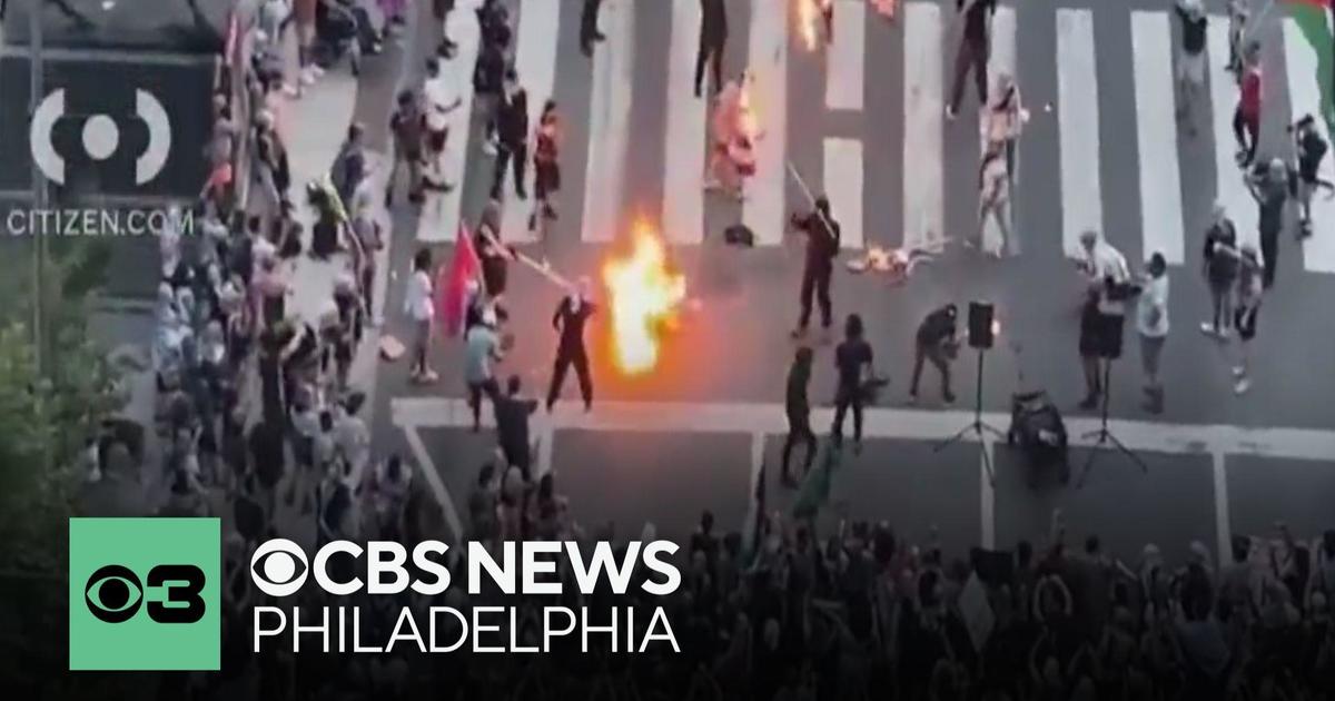 Six people arrested during protest against Gaza war outside Philadelphia City Hall on July 4
