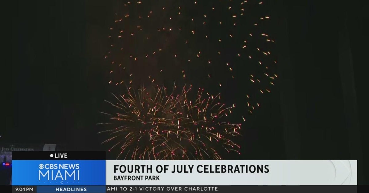 Fourth of July celebrations underway in South Florida - CBS Miami