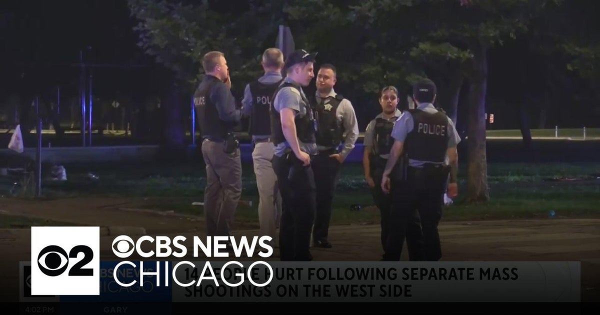 14 wounded in two separate mass shootings overnight in Chicago - CBS ...