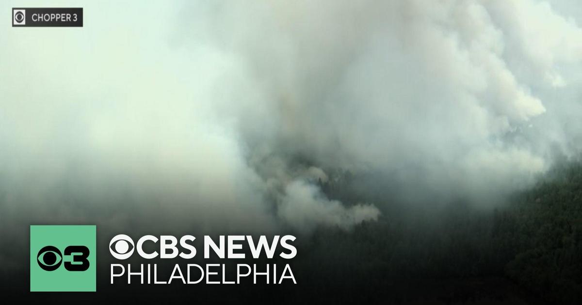 Evacuations underway as wildfire spreads through New Jersey’s Wharton State Forest