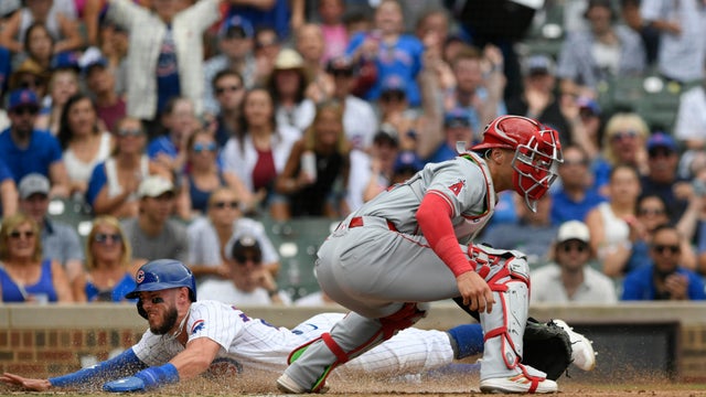 Angels Cubs Baseball 