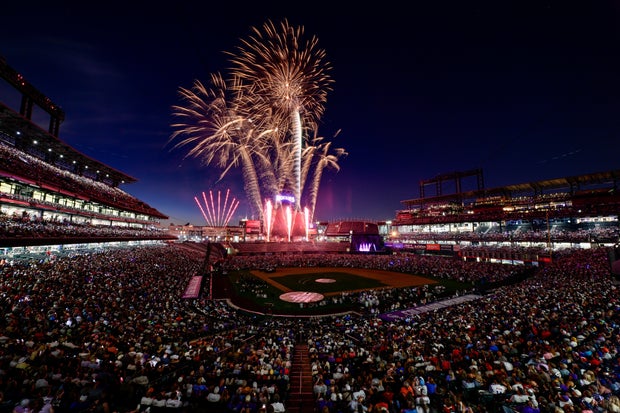 Milwaukee Brewers v Colorado Rockies 