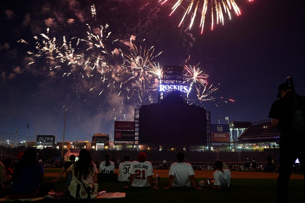 Brewers Rockies Baseball 