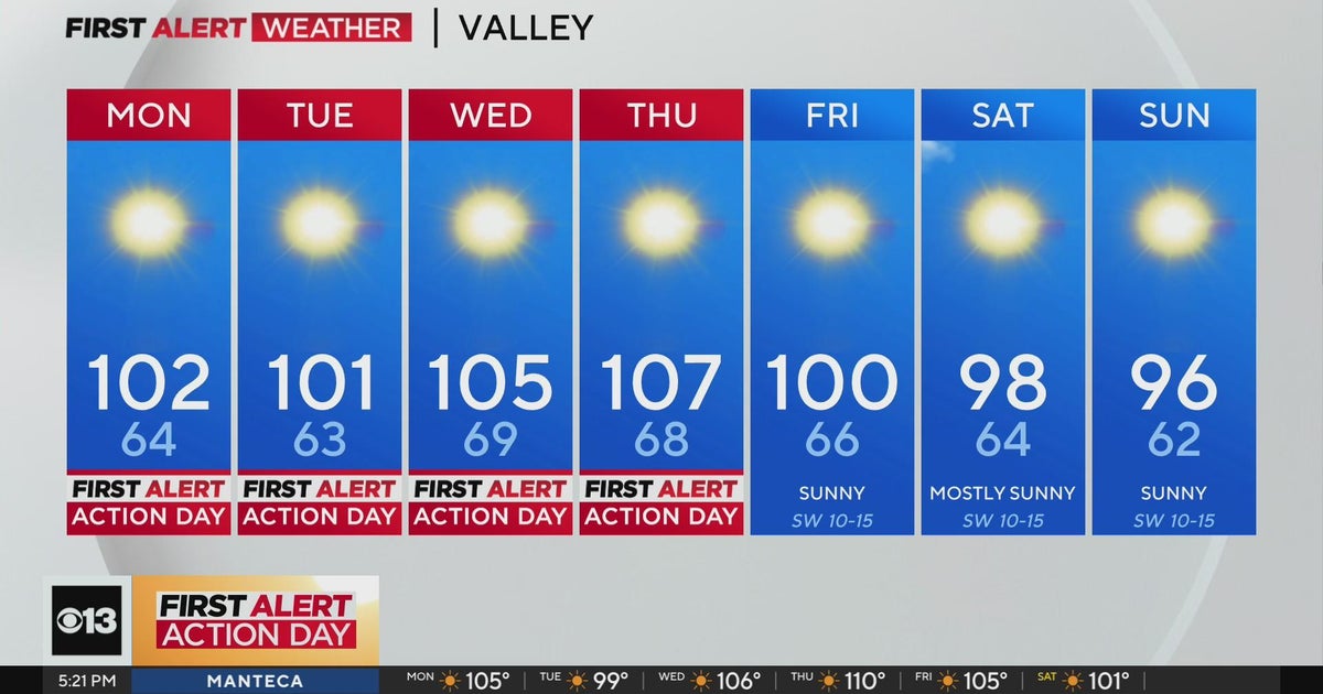 Sunday evening weather forecast - July 7, 2024