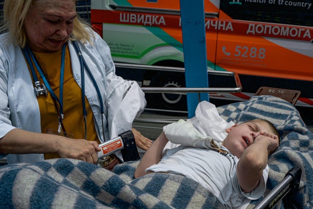 Missile Attack In Kyiv