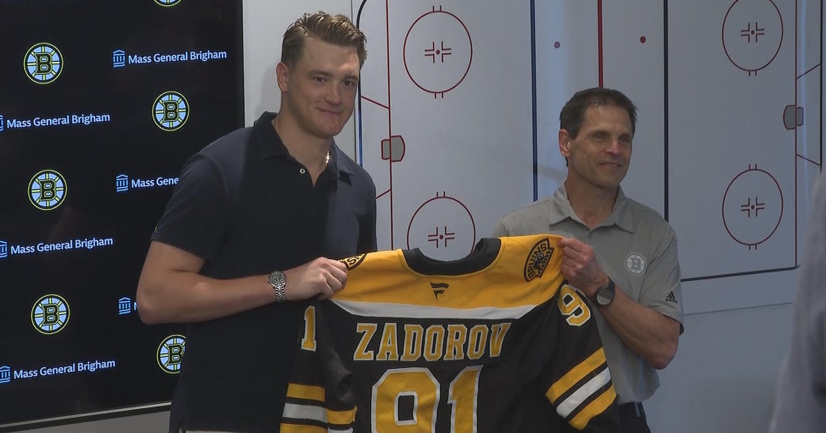 Bruins Sign Zadorov to Six-Year, $30M Deal