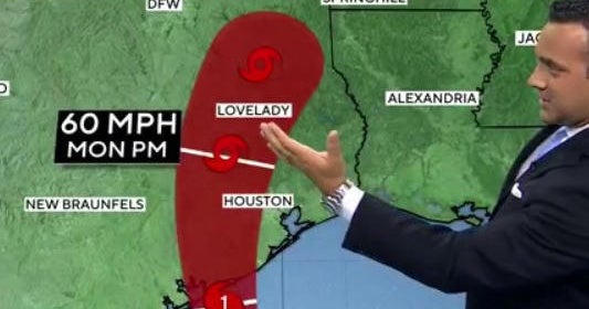 Beryl expected to hit the Texas coast overnight and move toward North ...