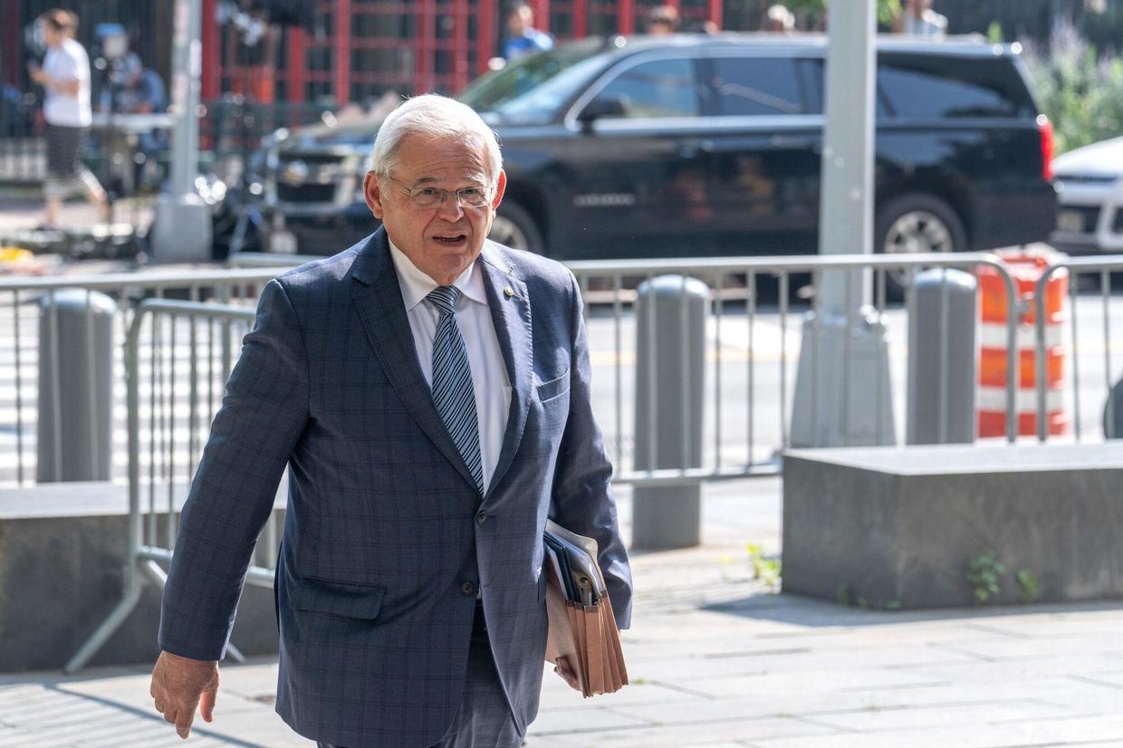 Sen. Bob Menendez "put His Power Up For Sale," Prosecutors Say In ...