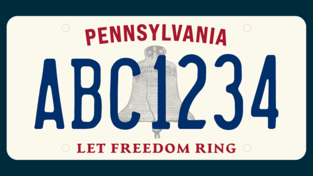New Pennsylvania license plate for 2025 