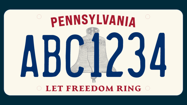 New Pennsylvania license plate for 2025