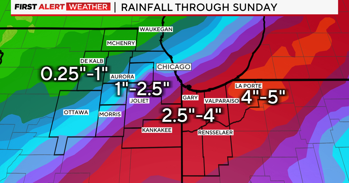 Beryl remnants bring heavy rain to Chicago area - CBS Chicago