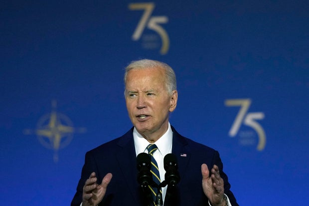 Biden speaks at NATO Summit