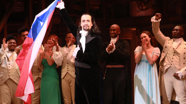 "Hamilton" Opening Night Curtain Call & Press Conference 