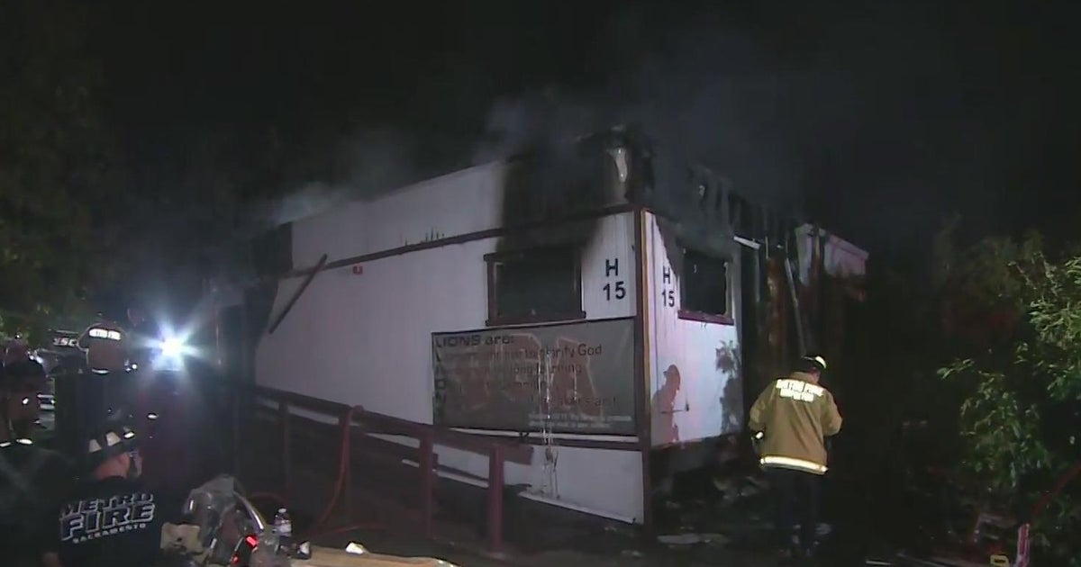 Citrus Heights portable classroom destroyed in fire