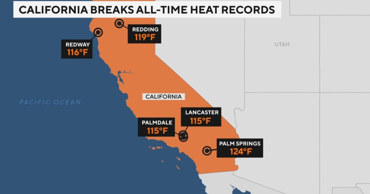 California hits record temperatures as heat wave drags on