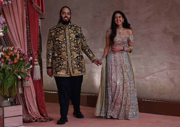 Sangeet Ceremony Of Anant Ambani And Radhika Merchant At Jio World Convention Centre In Mumbai 